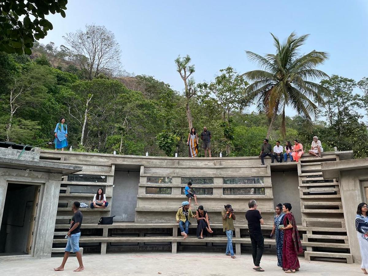 The amphitheatre at Sahyande Theatre.